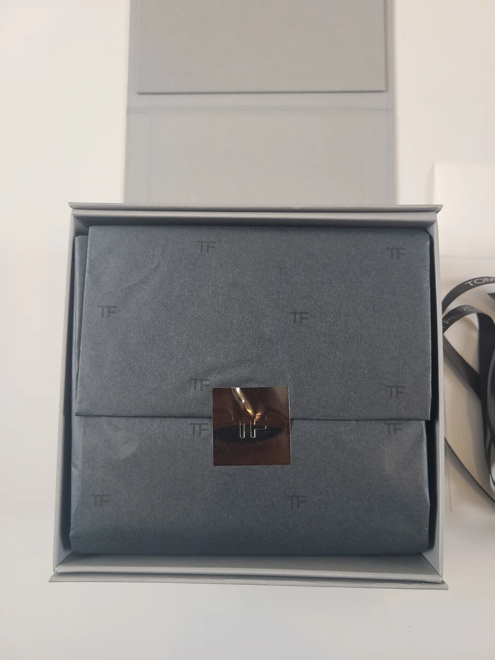 Tom Ford Gift Box with Ribbon & Card Gift Wrapping Box Groom